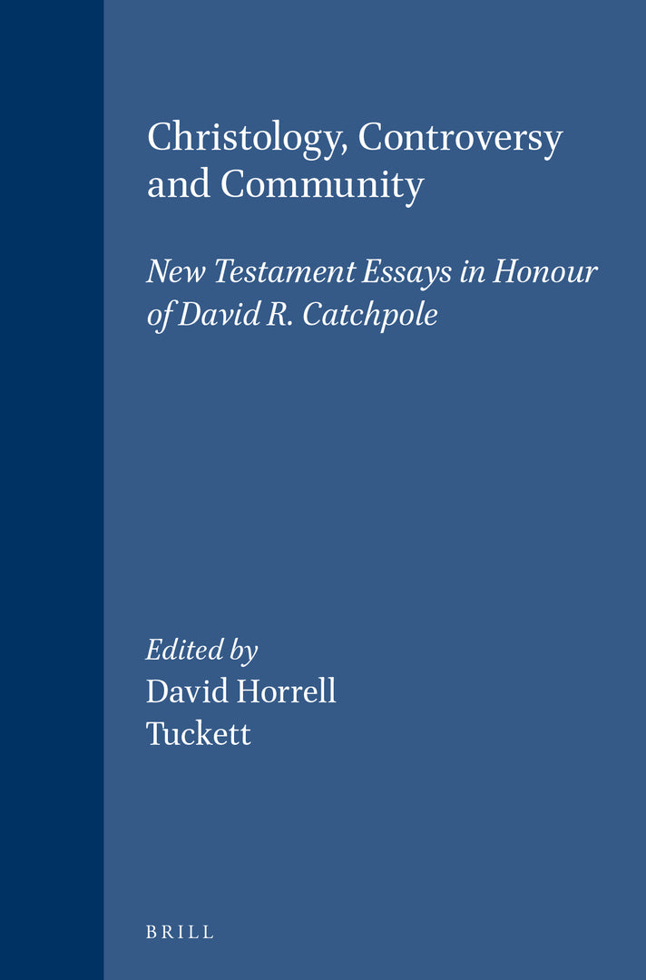 Cover image for Christology, Controversy and Community ISBN 9789004116795